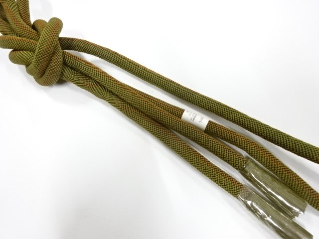 未使用品　正絹　撚り房　手組帯締め
